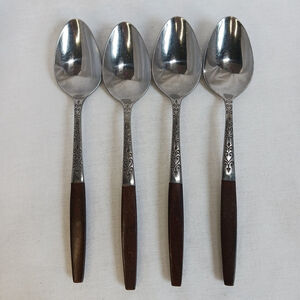 MCM Interpur Teaspoons 4 Piece Stainless Brown Japan